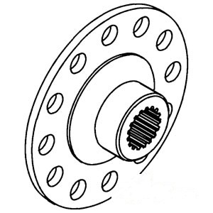PTO DRIVE HUB — Part #EAP-187752