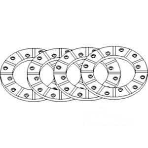 FRICTION DISC LINING KIT — Part #EAP-188125
