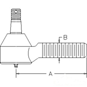 TIE ROD END — Part #EAP-188438