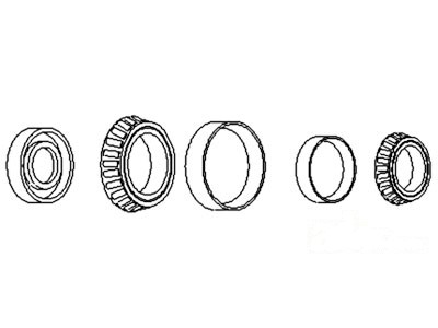 WHEEL BEARING KIT — Part #EAP-188910