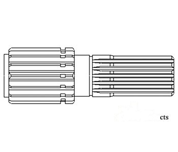 SHAFT DIFF. HUB — Part #EAP-190049