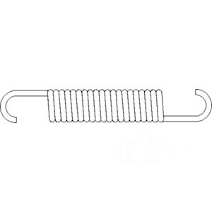 SPRING CLUTCH PEDAL LEVE — Part #EAP-190407