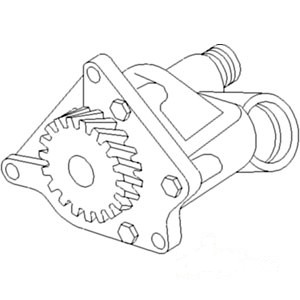 PUMP ENGINE OIL — Part #EAP-190714