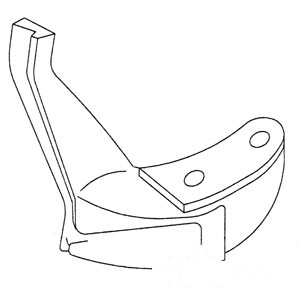OIL TROUGH ASSY LH — Part #EAP-191088