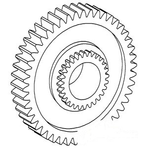 2ND GEAR TRANSMISSION — Part #EAP-191286