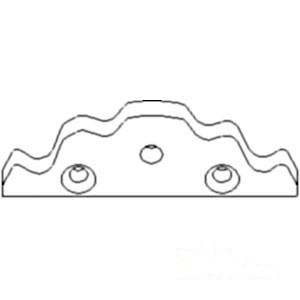 SHIFT DETENT PL W/RIVETS — Part #EAP-191330