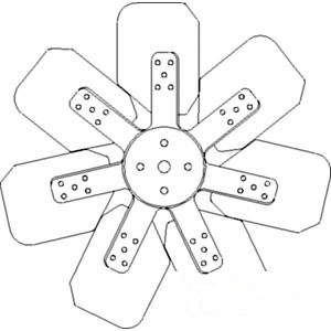 FAN 7 BLADE — Part #EAP-192290