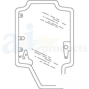 GLASS; FRONT DOOR — Part #EAP-192535