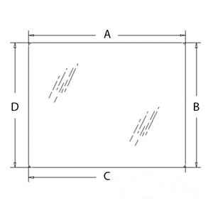 GLASS FRONT — Part #EAP-192891