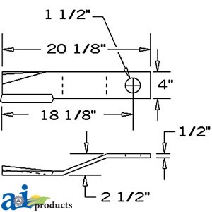 BLADE ROTARY CUTTER CCW — Part #EAP-192909