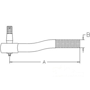 TIE ROD (RH THREADED) — Part #EAP-192974
