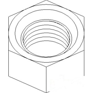 NUT TIE ROD JAM; RH THRE — Part #EAP-193066