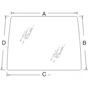 GLASS FRONT — Part #EAP-193094