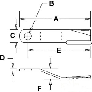 BLADE ROTARY CUTTER CW — Part #EAP-193405