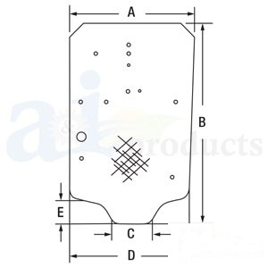 GLASS FRONT — Part #EAP-193481