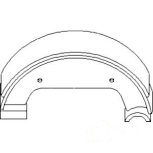 BRAKE SHOE — Part #EAP-193753