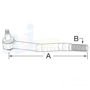 TIE ROD END — Part #EAP-193887