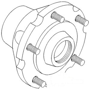 HUB WHEEL — Part #EAP-194916