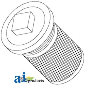 DRAIN PLUG & SCREEN ASSY. — Part #EAP-195058