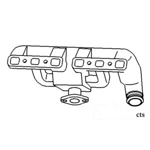 MANIFOLD INTAKE & EXH. — Part #EAP-195091