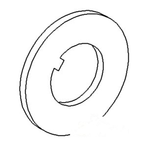 WASHER FRONT SPINDLE — Part #EAP-196058