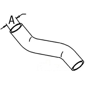 UPPER RAD HOSE