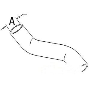 UPPER RAD HOSE