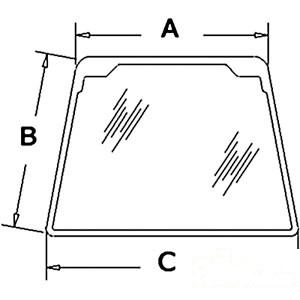 GLASS FRONT — Part #EAP-196374