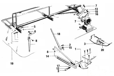 CURTAIN DISC MOWER — Part #EAP-196407