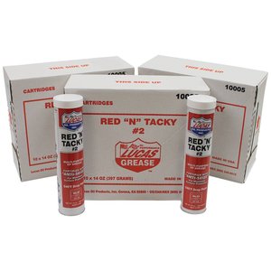 Lucas Oil Red "N" Tacky Grease, Thirty 14 oz. tubes, case, 30 — Part #EAP-197227