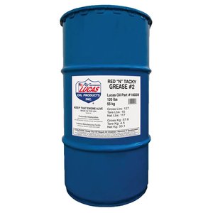 Lucas Oil Red "N" Tacky Grease, 120 lb. keg — Part #EAP-197253