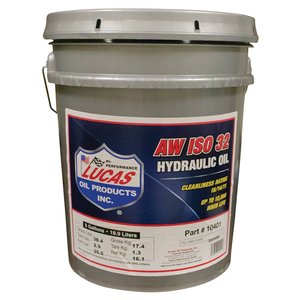 Lucas Oil AW ISO 32 Hydraulic Oil, 5 gallon pail — Part #EAP-197266