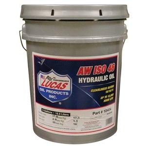Lucas Oil AW ISO 46 Hydraulic Oil, 5 gallon pail — Part #EAP-197267