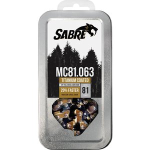 Sabre 20" Chainsaw Chain, .325" Chisel, .063", 81 DL — Part #EAP-197580
