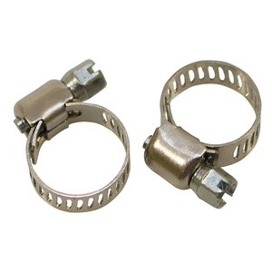 Hose Clamp, Fits 1/4" thru 1/2" OD Hose, case, 2 — Part #EAP-198256
