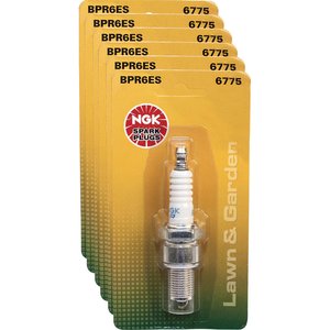 NGK Carded Spark Plug, NGK 6775/BPR6ES, case, 6 — Part #EAP-198654