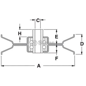 V-Idler, Dixie Chopper 30234 — Part #EAP-204204