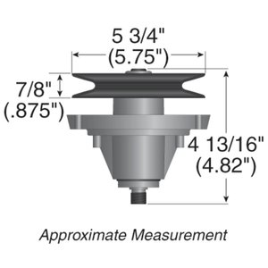 Spindle Assembly, MTD 918-0574C — Part #EAP-204265