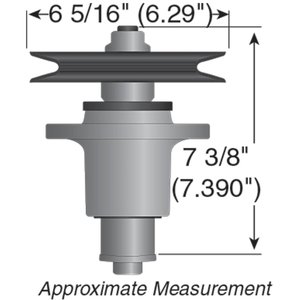 Spindle Assembly, Exmark 103-9081 — Part #EAP-204402