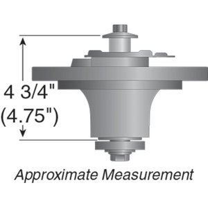 Spindle Assembly, Grasshopper 623760 — Part #EAP-204411