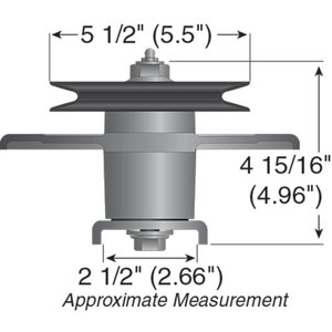 Spindle Assembly, Toro 99-4640 — Part #EAP-204412