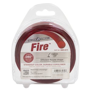 Silver Streak Fire Trimmer Line, .080 1/2 lb. Donut — Part #EAP-206030