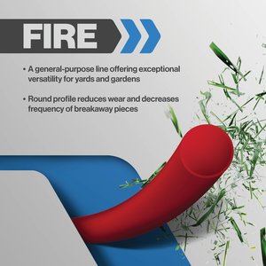 Silver Streak Fire Trimmer Line, .095 1/2 lb. Donut — Part #EAP-206031