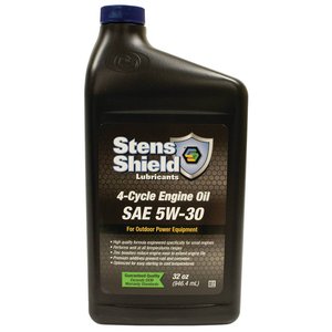 Shield 4-Cycle Engine Oil, SAE 5W-30, Twelve 32 oz. bottles, case, 12 — Part #EAP-212463