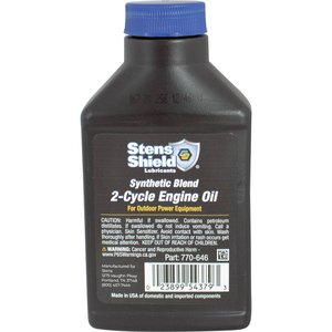 Shield 2-Cycle Engine Oil, 50:1 Synthetic Blend, Twenty-four 6.4 oz. bottles, case, 24 — Part #EAP-212467